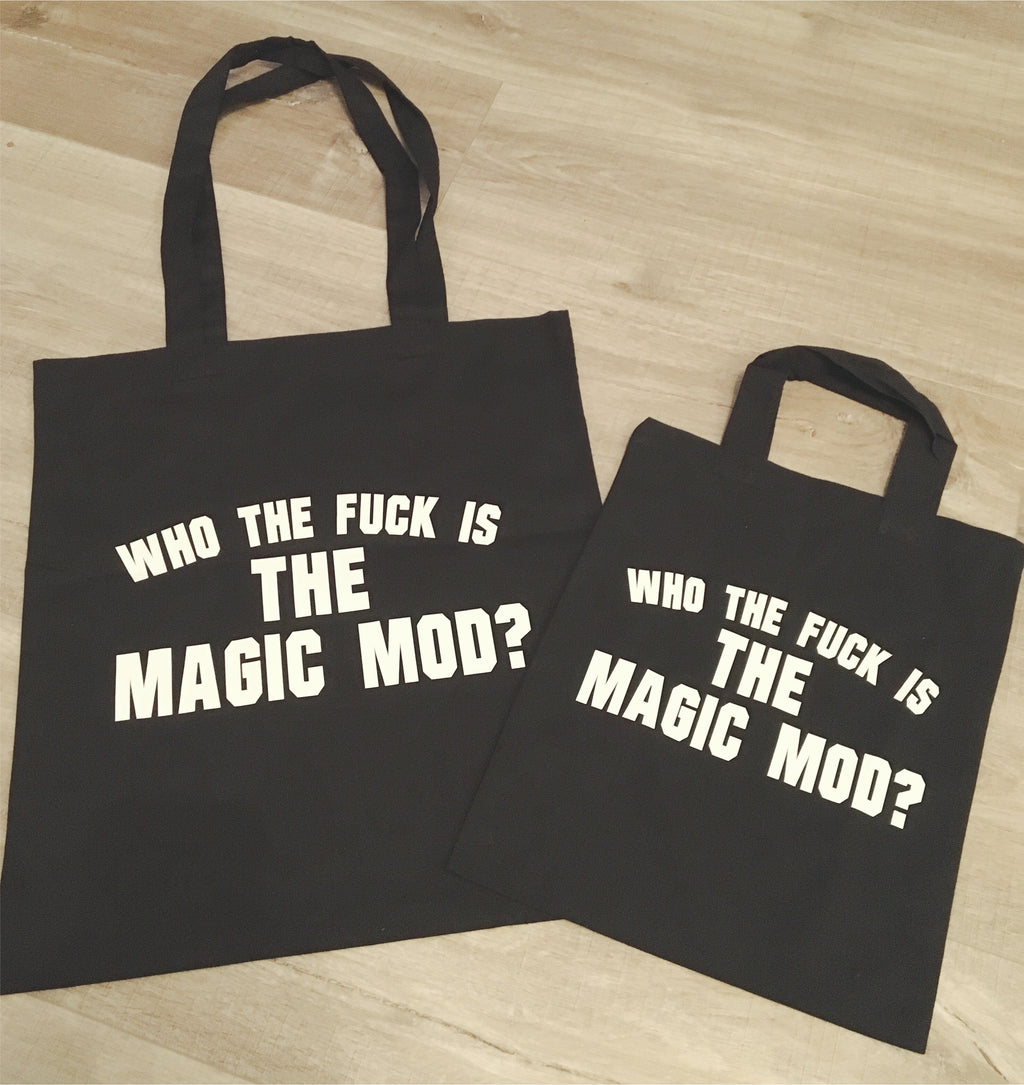 Who the fuck is Magic Mod small tote bag