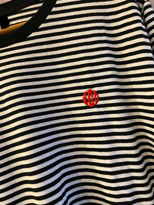 Stripe long sleeve Red Label tee